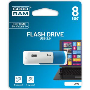 Pendrive Goodram USB 2.0 Niebieski 8GB